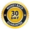 Orivelle 30 day guarantee badge